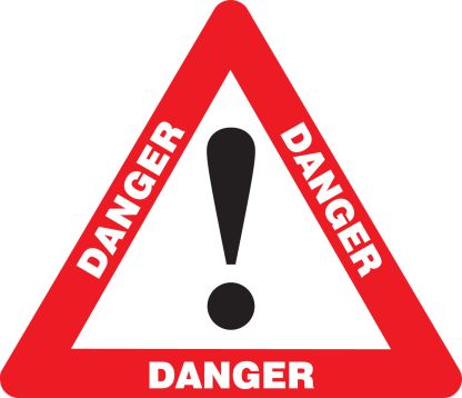 Plant & Facility, Header: DANGER, Legend: DANGER (W/ SYMBOL)