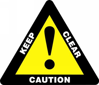 Plant & Facility, Header: CAUTION, Legend: CAUTION KEEP CLEAR