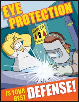 EYE PROTECTION IS YOUR BEST DEFENSE!