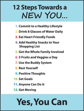 Motivation Product, Legend: 12 STEPS TOWARDS A NEW YOU...YES YOU CAN!