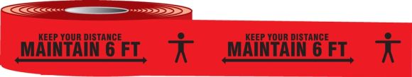 Keep Your Distance Maintain 6FT
