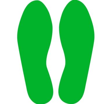 Plant & Facility, Legend: 6" FOOTPRINTS
