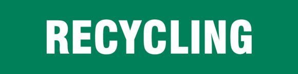 Organization / 5S / Lean, Legend: RECYCLING