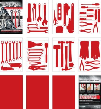 Shadow Shapes™ Tool Shadow Label Booklet