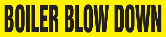 BOILER BLOW DOWN 