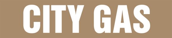 Pipe Marker, Legend: CITY GAS