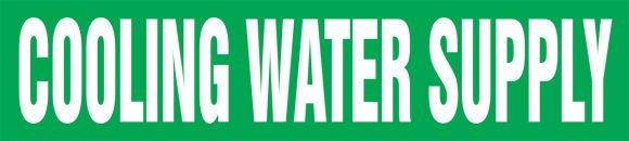 COOLING WATER SUPPLY 