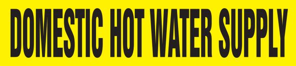 DOMESTIC HOT WATER SUPPLY 