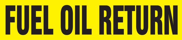 FUEL OIL RETURN 