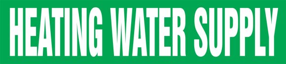 HEATING WATER SUPPLY 