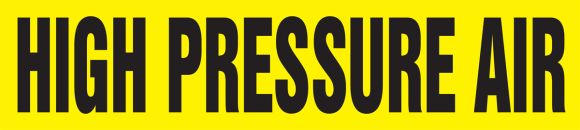 HIGH PRESSURE AIR 