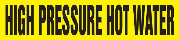 HIGH PRESSURE HOT WATER 