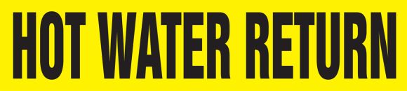 HOT WATER RETURN 