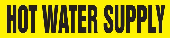 HOT WATER SUPPLY 