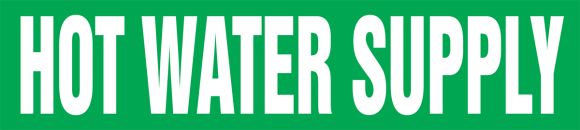 HOT WATER SUPPLY 