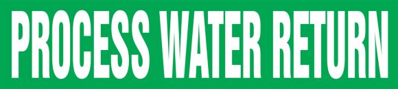 PROCESS WATER RETURN 