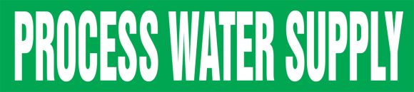 PROCESS WATER SUPPLY 