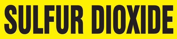 SULFUR DIOXIDE 