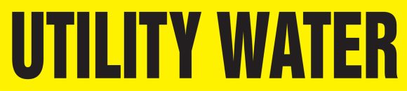 UTILITY WATER 