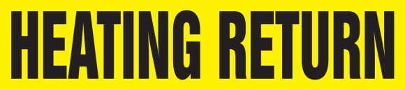 HEATING RETURN
