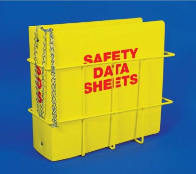 RIGHT-TO-KNOW RACK WITH BINDER