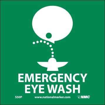 EMERGENCY EYE WASH SIGN