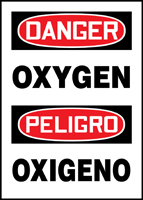 DANGER OXYGEN