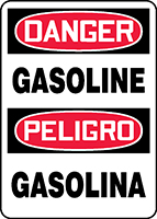 DANGER GASOLINE
