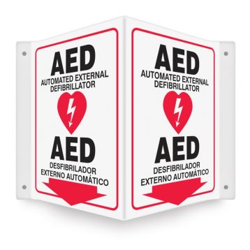 AUTOMATIC EXTERNAL DEFIBRILATOR (w/graphic)