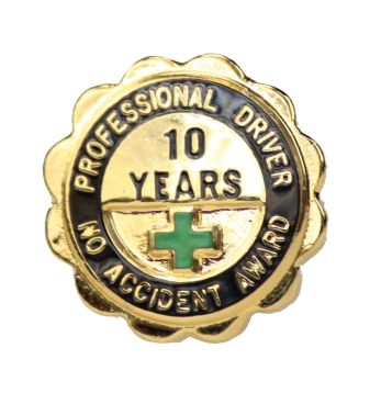 PROFESSIONAL DRIVER NO ACCIDENT AWARD (SPECIFY YEAR)
