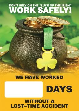 Digi-Day® 3 Magnetic Faces: Don't Rely On The Luck Of The Irish