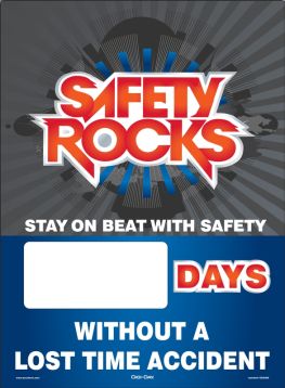 SAFETY ROCKS STAY ON BEAT WITH SAFETY #### DAYS WITHOUT A LOST TIME ACCIDENT