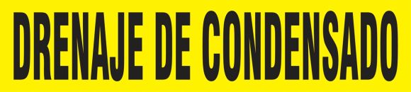 DRENAJE DE CONDENSADO