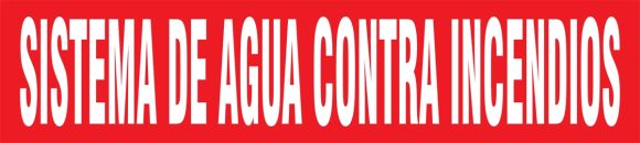 SISTEMA DE AGUA CONTRA INCENDIOS