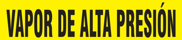 VAPOR DE ALTA PRESIÓN