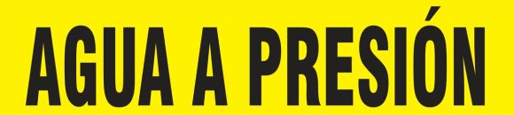 AGUA A PRESIÓN