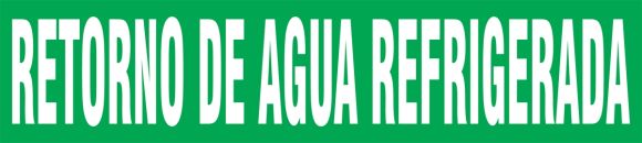 RETORNO DE AGUA REFRIGERADA