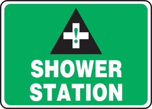 SHOWER STATION (W/GRAPHIC)