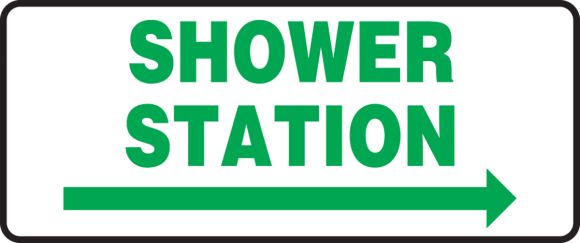 SHOWER STATION (ARROW RIGHT)