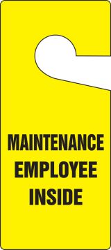 MAINTENANCE EMPLOYEE INSIDE