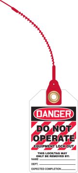 DANGER DO NOT OPERATE / EQUIPMENT LOCK OUT