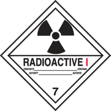 TDG LABELS - TRANSPORTATION OF DANGEROUS GOODS