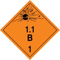 TDG PLACARD - TRANSPORTATION OF DANGEROUS GOODS