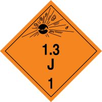 TDG PLACARD - TRANSPORTATION OF DANGEROUS GOODS