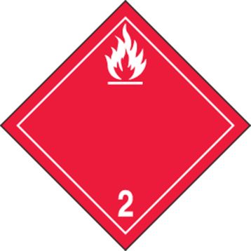 TDG PLACARD - TRANSPORTATION OF DANGEROUS GOODS