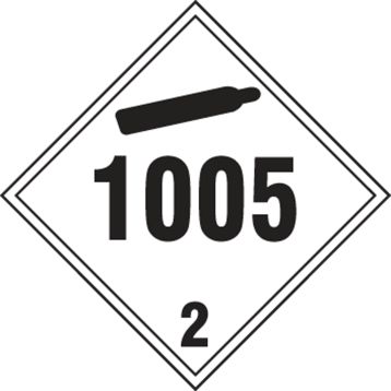 TDG PLACARD - TRANSPORTATION OF DANGEROUS GOODS