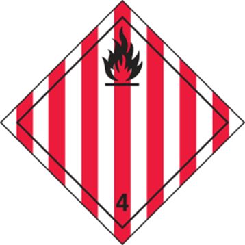 TDG PLACARD - TRANSPORTATION OF DANGEROUS GOODS