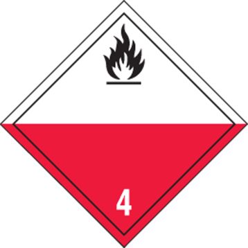 TDG PLACARD - TRANSPORTATION OF DANGEROUS GOODS