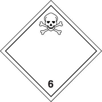 TDG PLACARD - TRANSPORTATION OF DANGEROUS GOODS