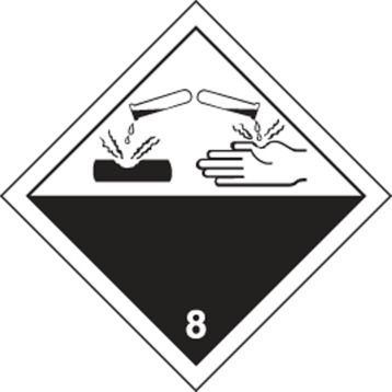TDG PLACARD - TRANSPORTATION OF DANGEROUS GOODS
